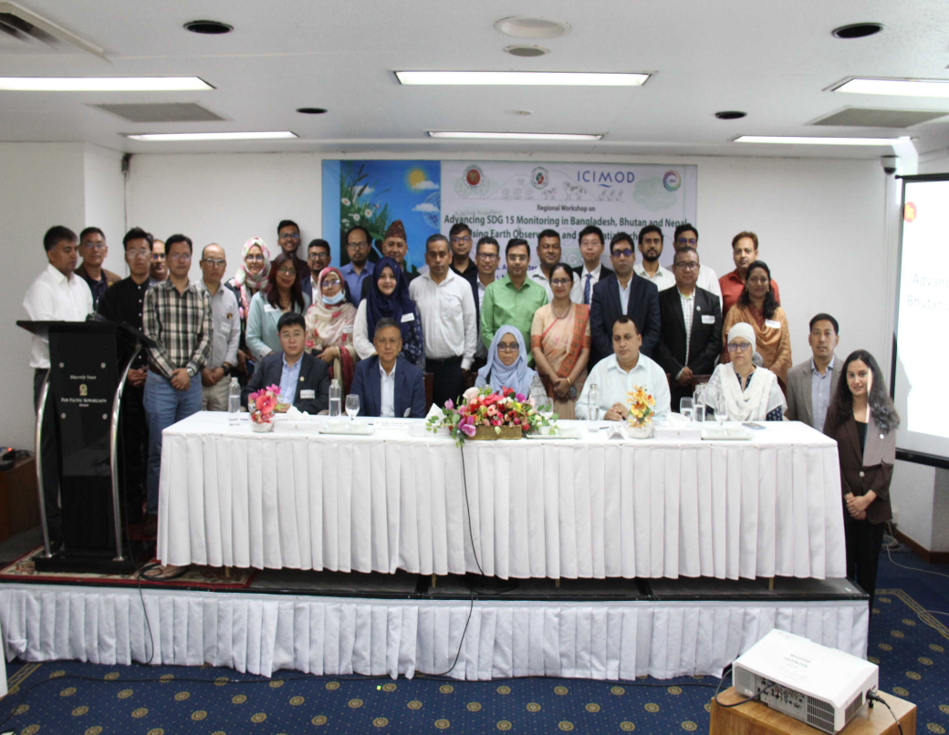 CBAS Supports Workshop on SDG 15 Monitoring in Hindu Kush-Himalaya Region through International Cooperation Programs with ICIMOD